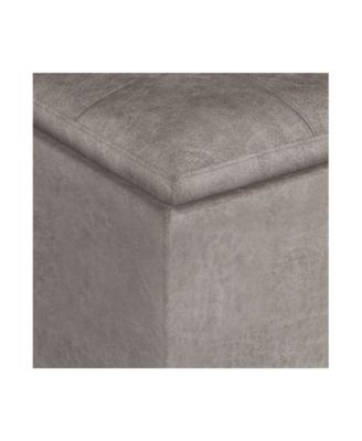 Rockwood Cube Storage Ottoman with Tray