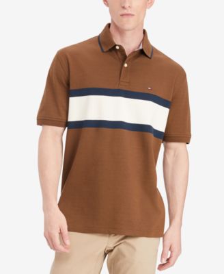 Men's Classic-Fit TH Luxe Emerson Colorblock Stripe Polo Shirt
