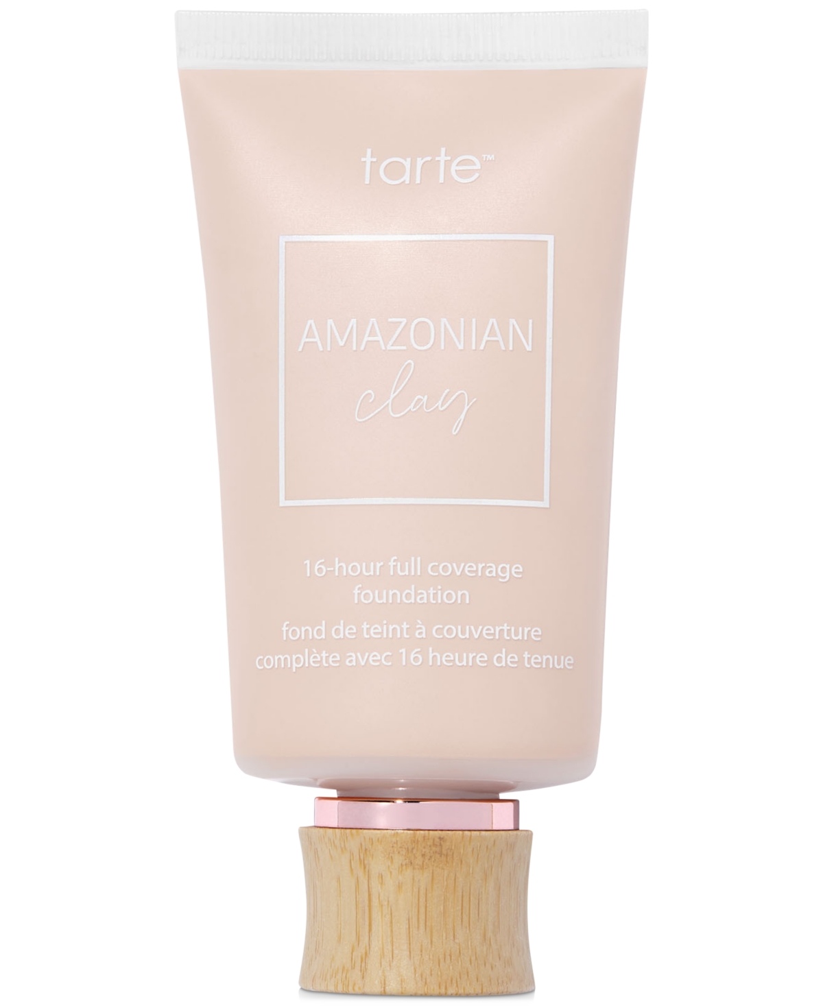 tarte Amazonian Clay 16-Hour Full Coverage Foundation - 14N Ivory - fair skin with a balance of