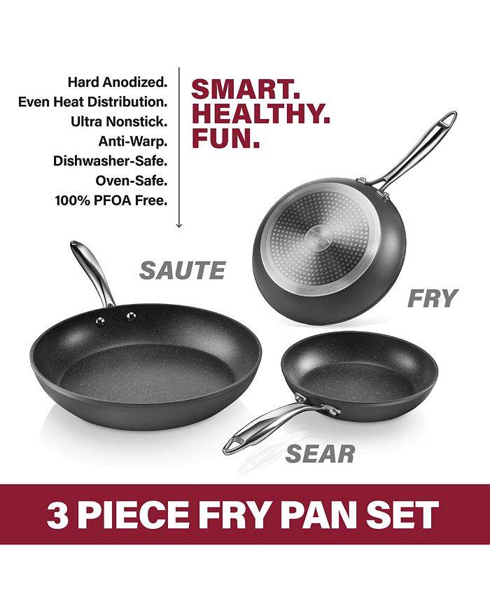 Granite Stone Diamond Pro Aluminum UltraNonstick Hard Anodized Diamond