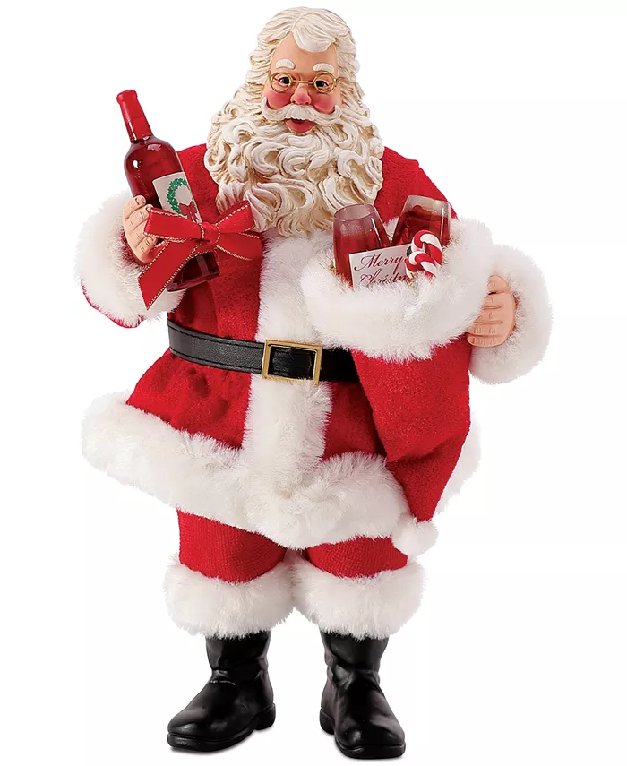 Department 56 Possible Dreams Wine Tasting Gifts Santa