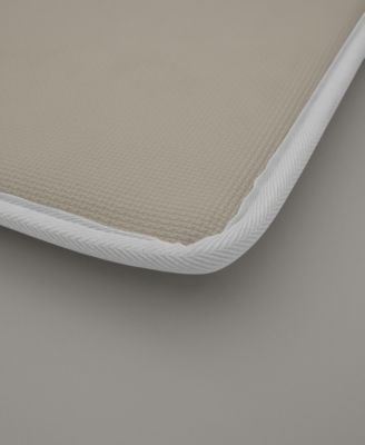 Oliver Brown Terry Memory Foam Bath Rug, 17" x 24"