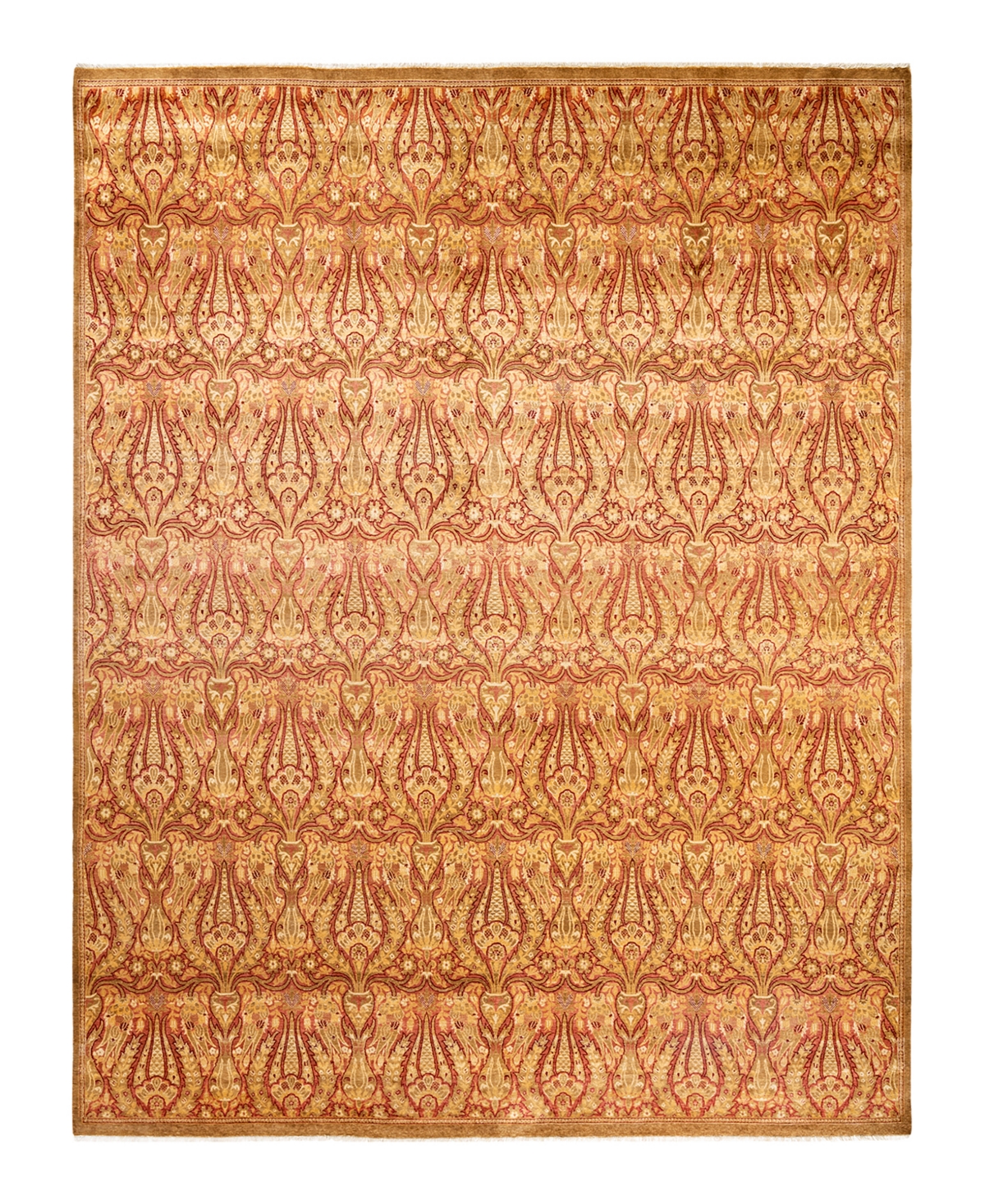 Closeout! Adorn Hand Woven Rugs Mogul M1749 9'2in x 11'10in Area Rug - Yellow