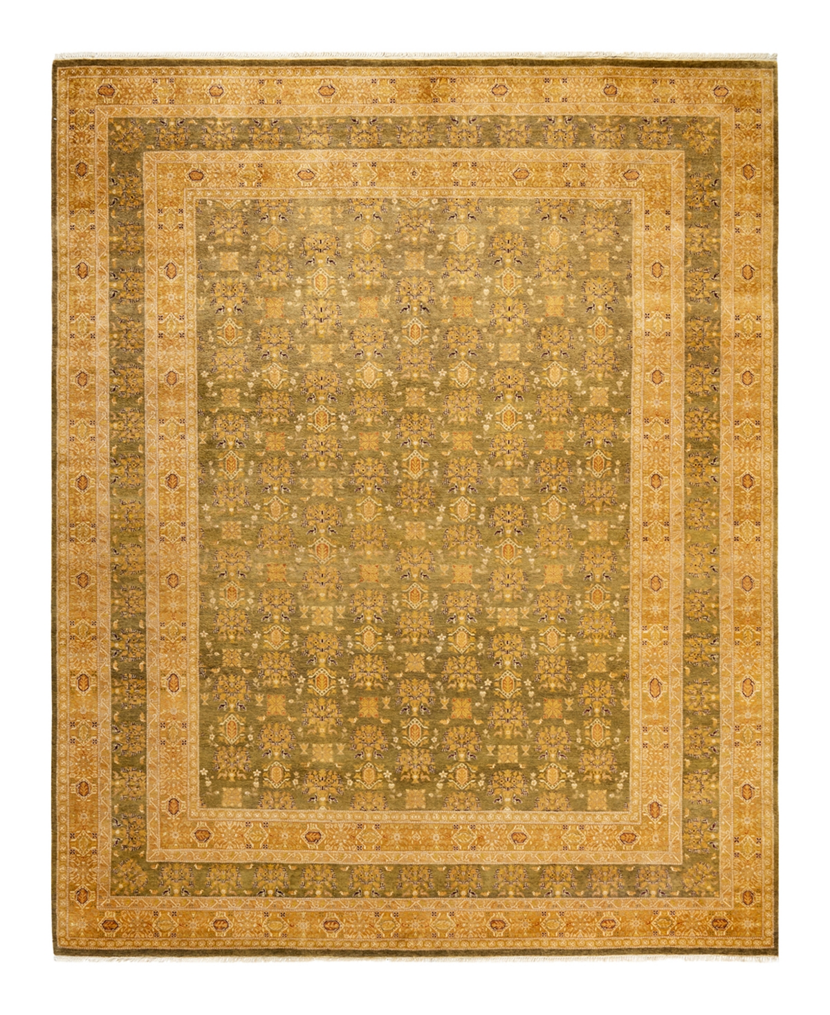 Adorn Hand Woven Rugs Mogul M1462 8'1in x 10'1in Area Rug - Brown