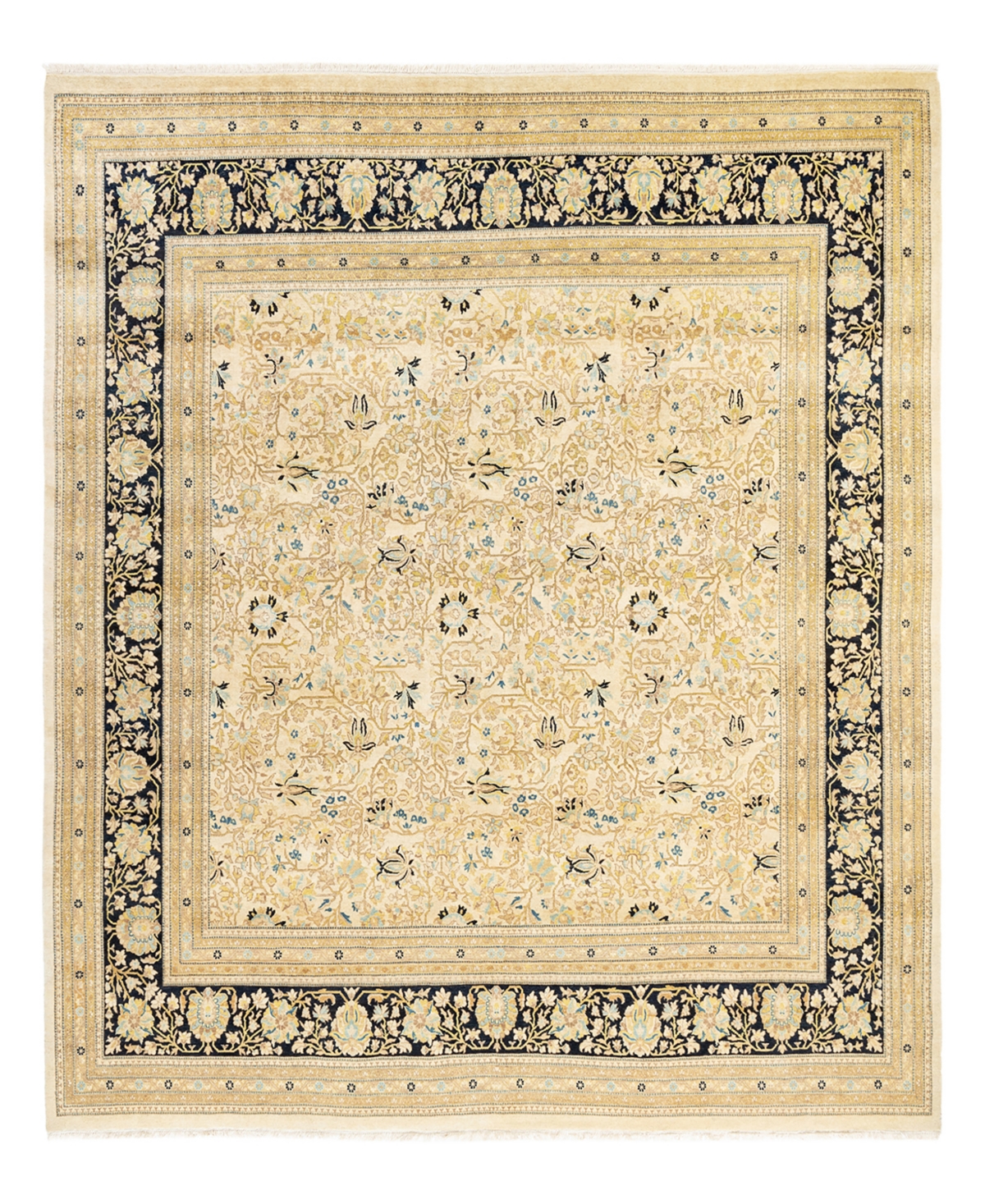 Closeout! Adorn Hand Woven Rugs Mogul M1633 8'3in x 8'9in Area Rug - Ivory