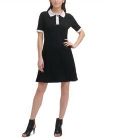 Collared A-Line Dress