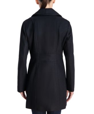 macys anne klein double breasted peacoat