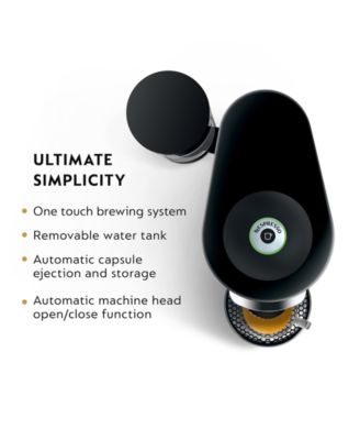 Vertuo Plus Deluxe Coffee and Espresso Machine by De'Longhi in Black