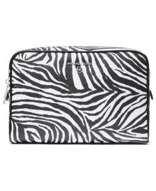 Jet Set Charm Large Zip Travel Pouch