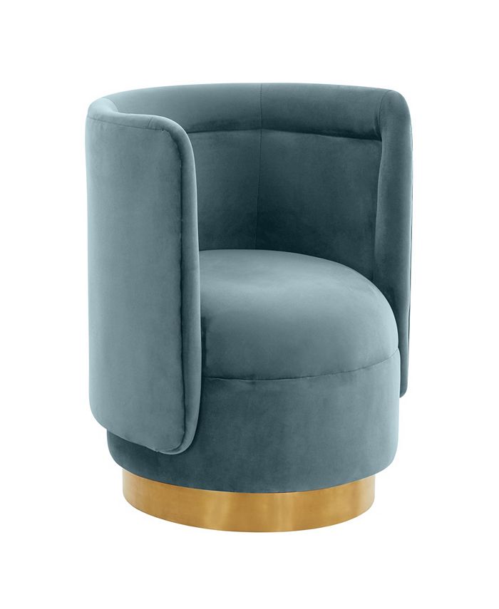 TOV Furniture Remy Swivel Chair - Macy's