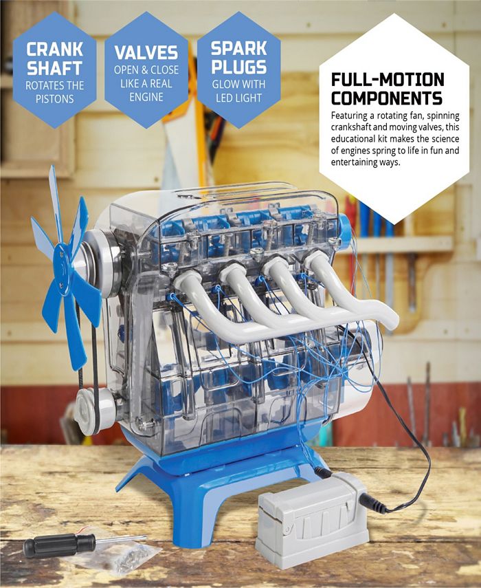 Discovery MINDBLOWN Discovery Mindblown Toy Kids Model Engine Kit