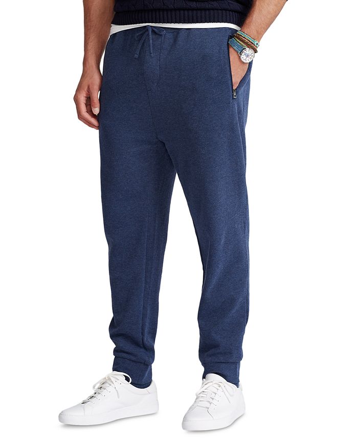 Polo Ralph Lauren Men's Big & Tall Cotton-Blend-Fleece Pants - Macy's