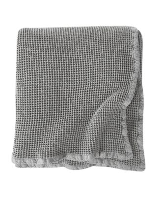 Darren Cotton Waffle Knit Blanket, King