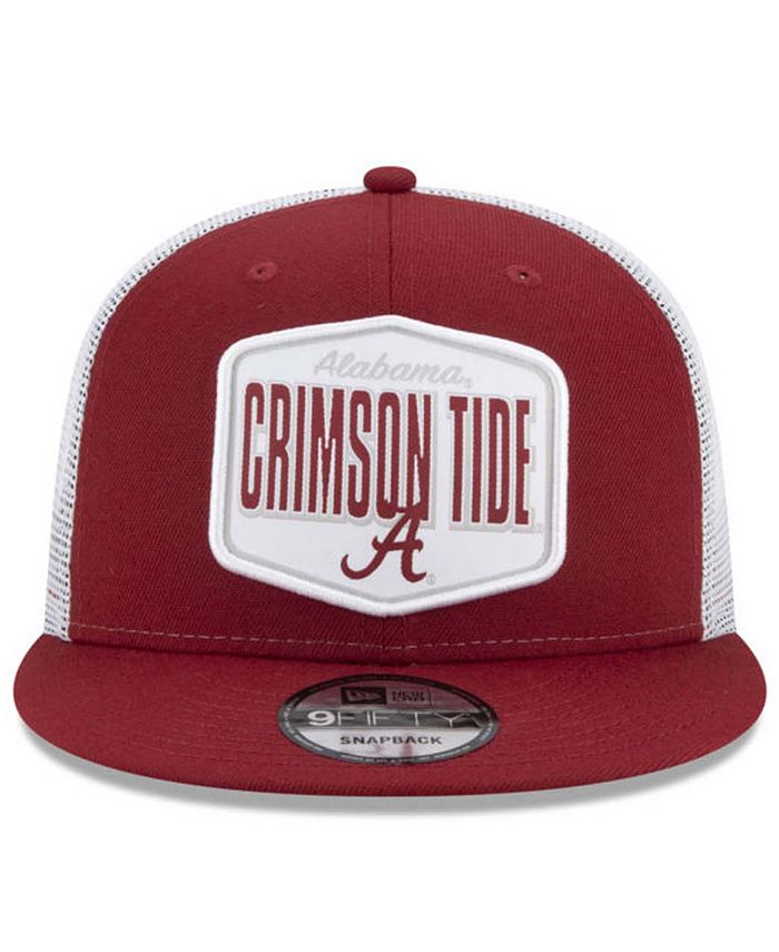 New Era Alabama Crimson Tide Patch Mesh Snapback Cap Macy's