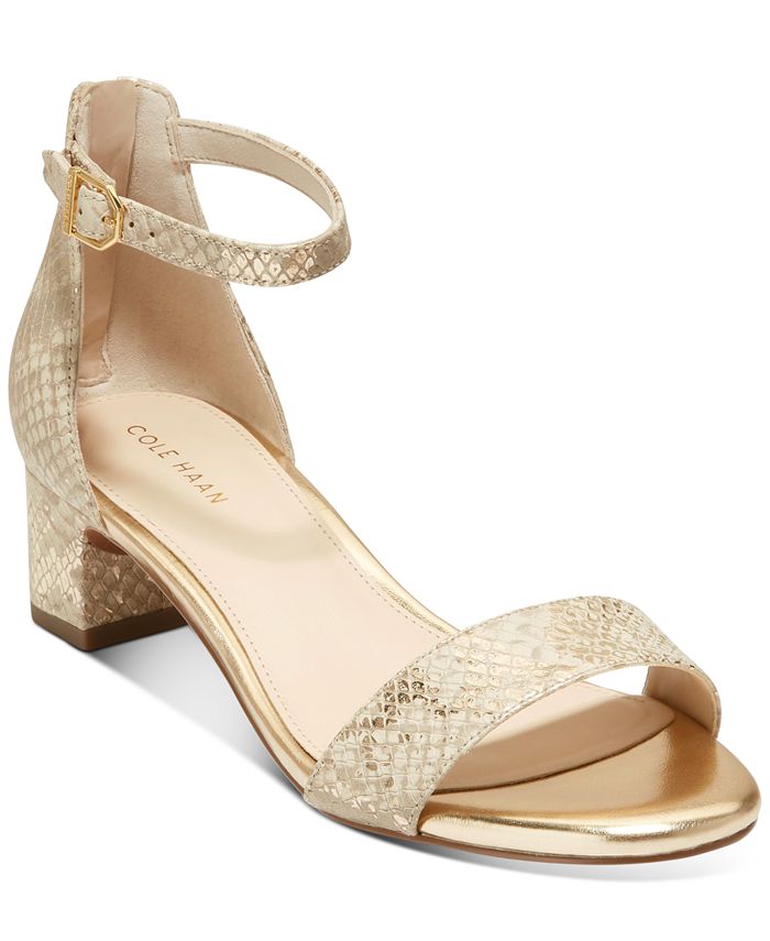 Cole haan heeled sandals discount