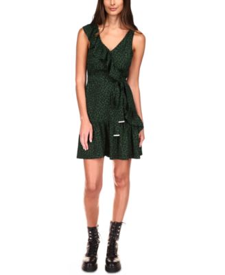 Michael Kors - Ruffled Faux-Wrap Dress