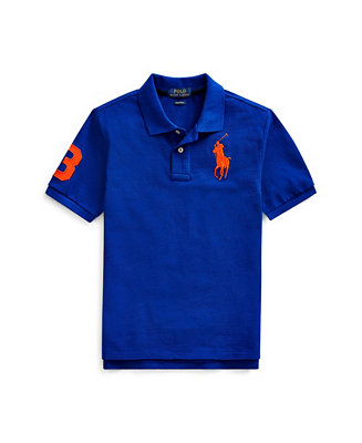 Polo Ralph Lauren Big Boys Classic Fit Mesh Polo Shirt & Reviews ...