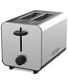 2-Slice Stainless Steel Toaster