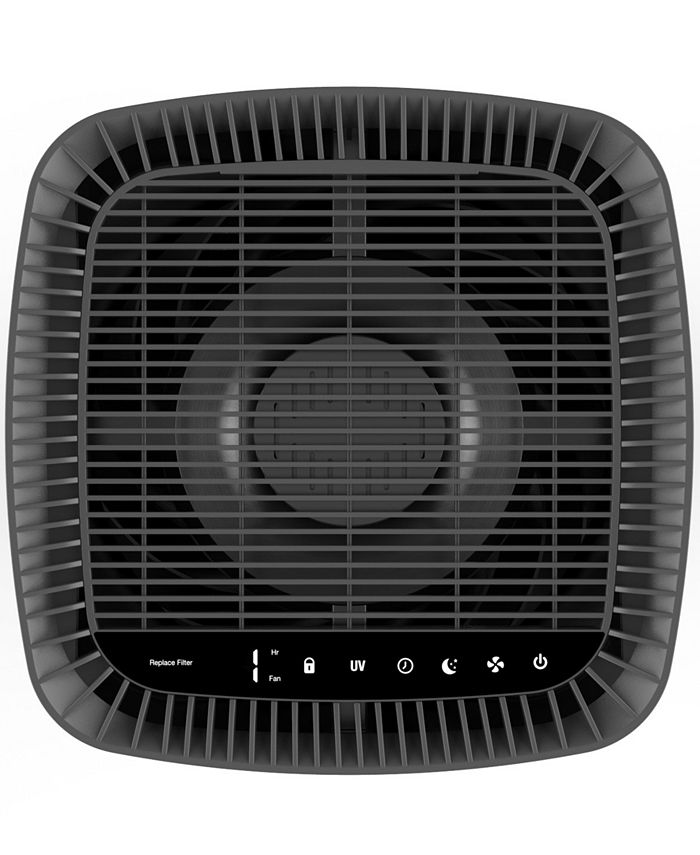 freestanding air purifier with a hepa filter