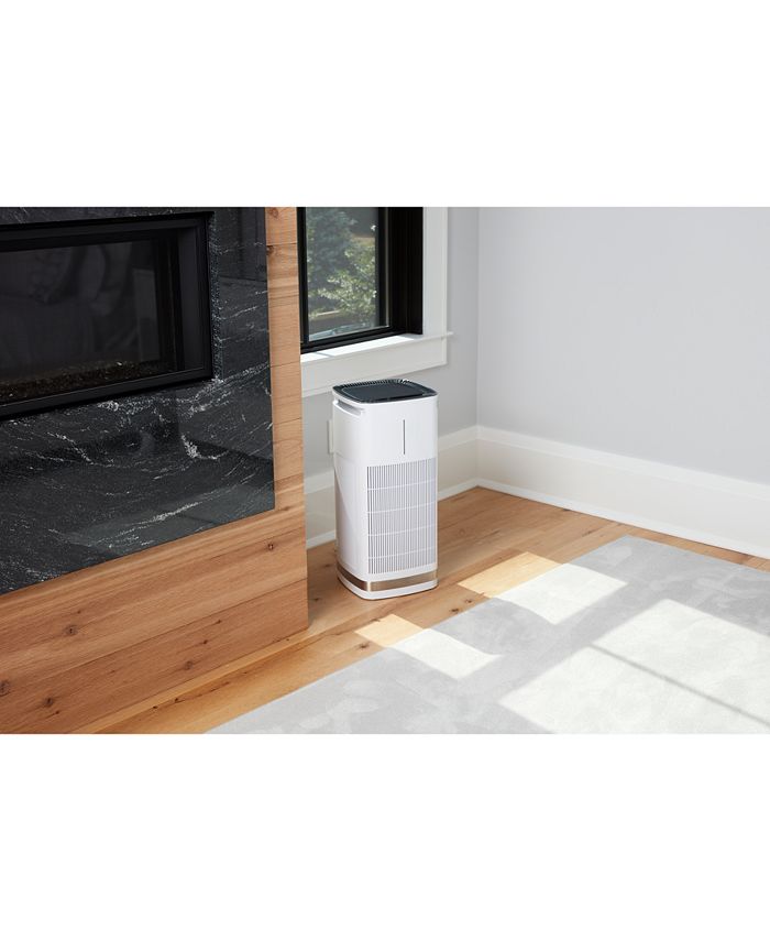 freestanding air purifier with a hepa filter