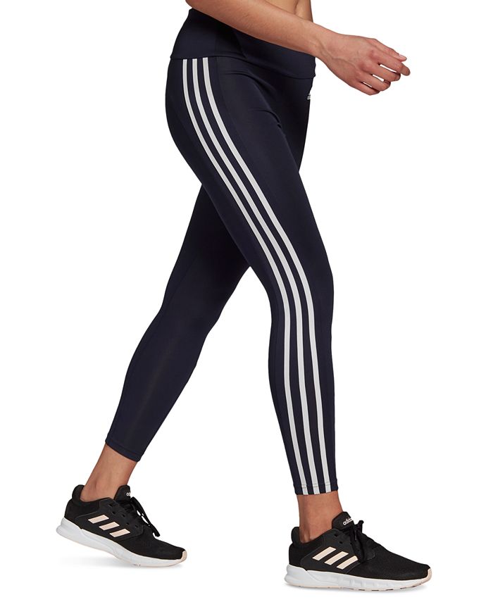  adidas Womens 3 Stripe 7/8 Tights : Sports & Outdoors