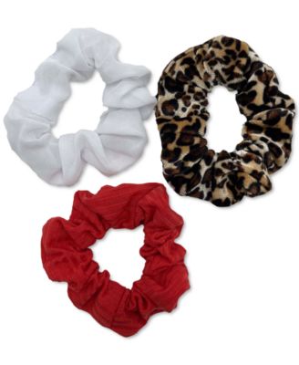 Photo 1 of INC International Concepts International Concepts 3-Pc. Mixed Fabric Hair Scrunchie Set