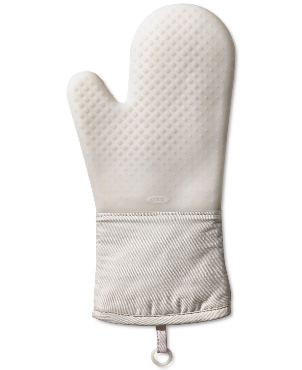 All-Clad Ribbed Silicone Cotton Twill Oven Mitt, Set of 2 - Macy's