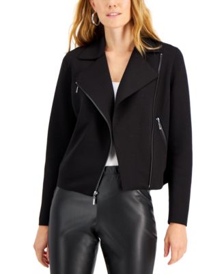 anne klein moto jacket