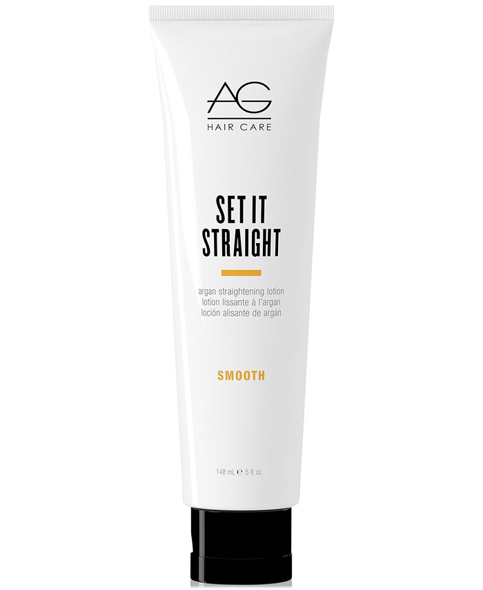 AG Hair Smooth Set It Straight Argan Straightening Lotion, 5oz., from