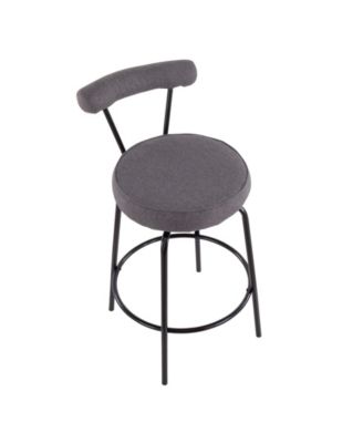 Rhonda Contemporary Counter Stool, Set of 2