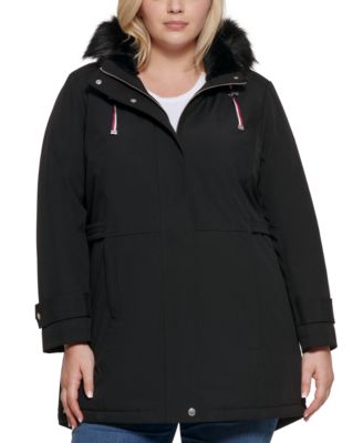 macys plus size raincoats