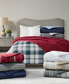 Martha Stewart Collection Essentials Reversible Down Alternative Comforter, Created for Macy's