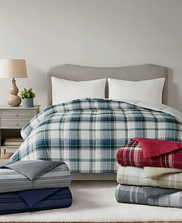 Martha Stewart Down Alternative Comforters are on sale for $24.99