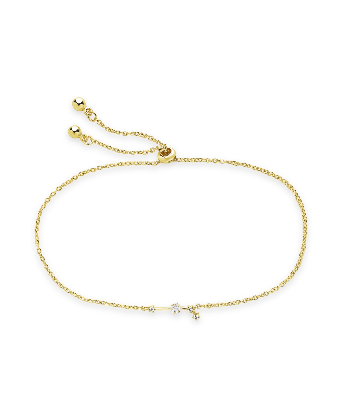 Women's Constellation Bracelet - Aries Gold-Plated