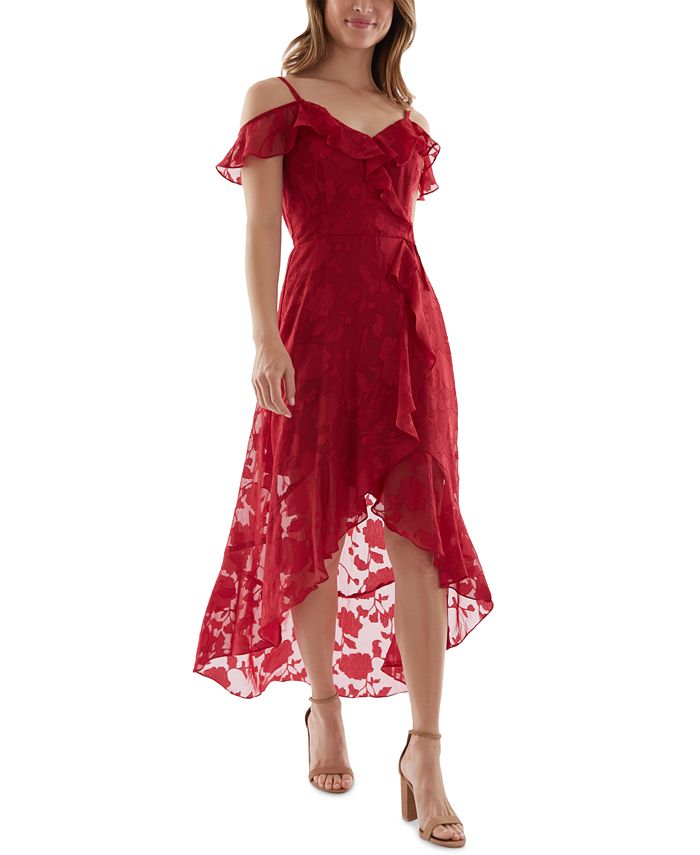 BCX Juniors' HighLow Burnout Dress Macy's