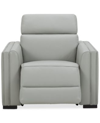 CLOSEOUT! Jenneth 41" Leather Recliner