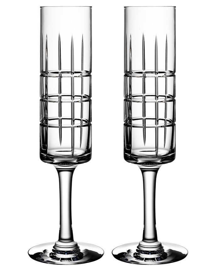 Home Styles Orrefors Street Set of 2 Champagne Glasses Macy's