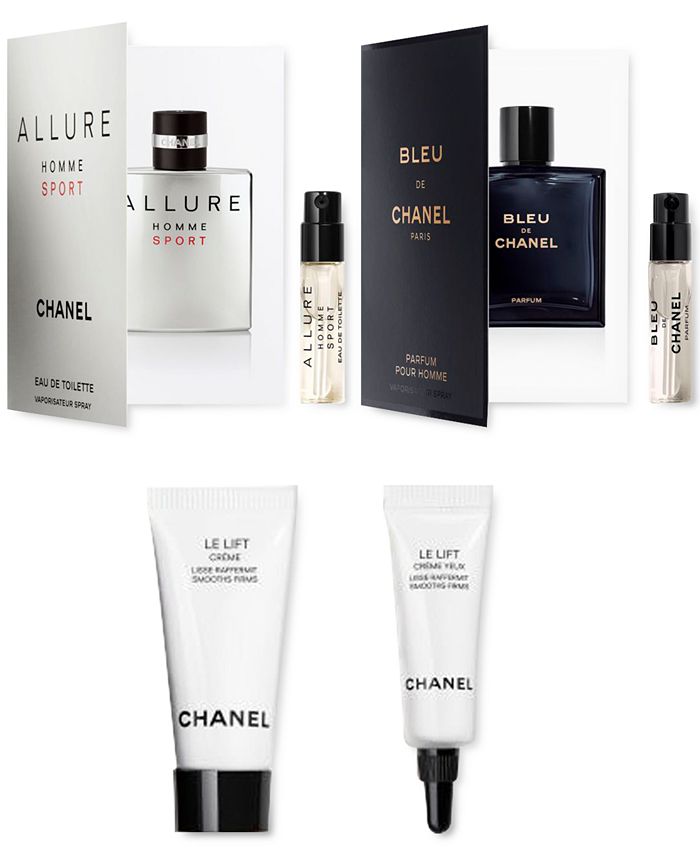 CHANEL Receive a Fragrance & Beauty Sample Kit with any 125+ Chanel