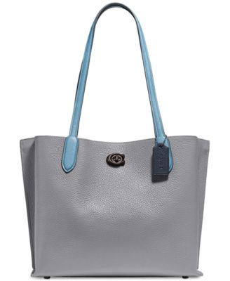 COACH - Willow Colorblocked Leather Tote