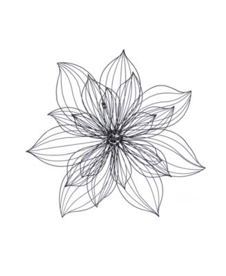 Modern Floral Wall Decor