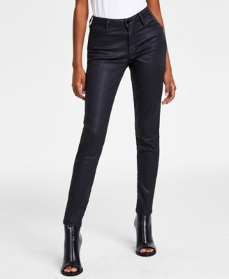 guess sexy curve coated skinny jeans