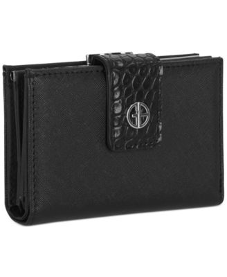 Framed Indexer Leather Wallet, Exclusively at Macy's