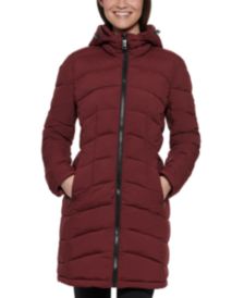 Hooded Stretch Packable Puffer Coat, Created for Macy's