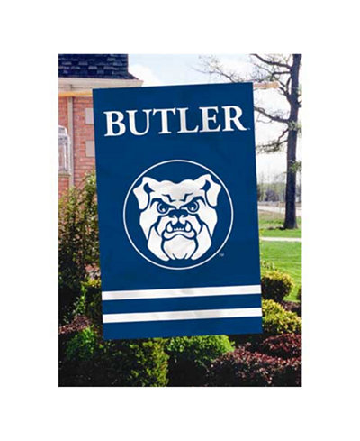 Party Animal Butler Bulldogs Applique House Flag