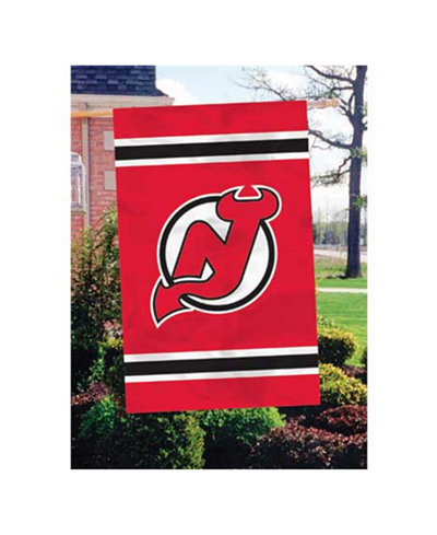 Party Animal New Jersey Devils Applique House Flag