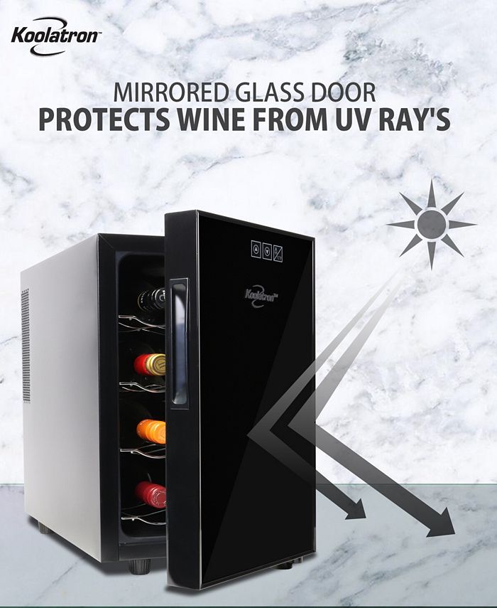 Koolatron Urban Series 8 Bottle Wine Cooler, 0.8' Cubic Macy's