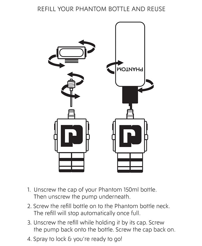 Paco Rabanne Men's Phantom Refillable Eau de Toilette Spray, 5.1oz