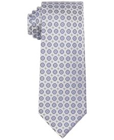 Men's Slim Hex Dot Medallion Tie