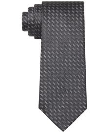 Men's Slim Mirrored Dash Geo Tie