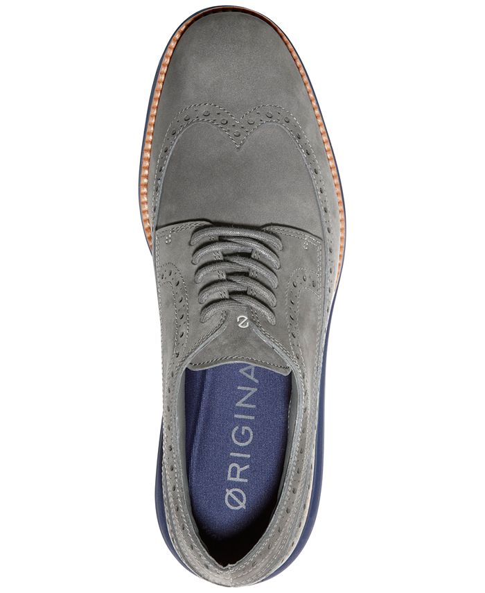 Cole Haan Men's ØriginalGrand Wingtip Oxford Golf Shoes Macy's